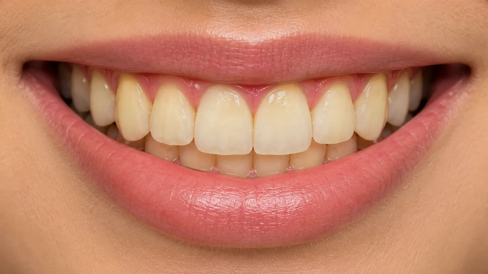 In-Office Clinical Whitening Simulation - আগে