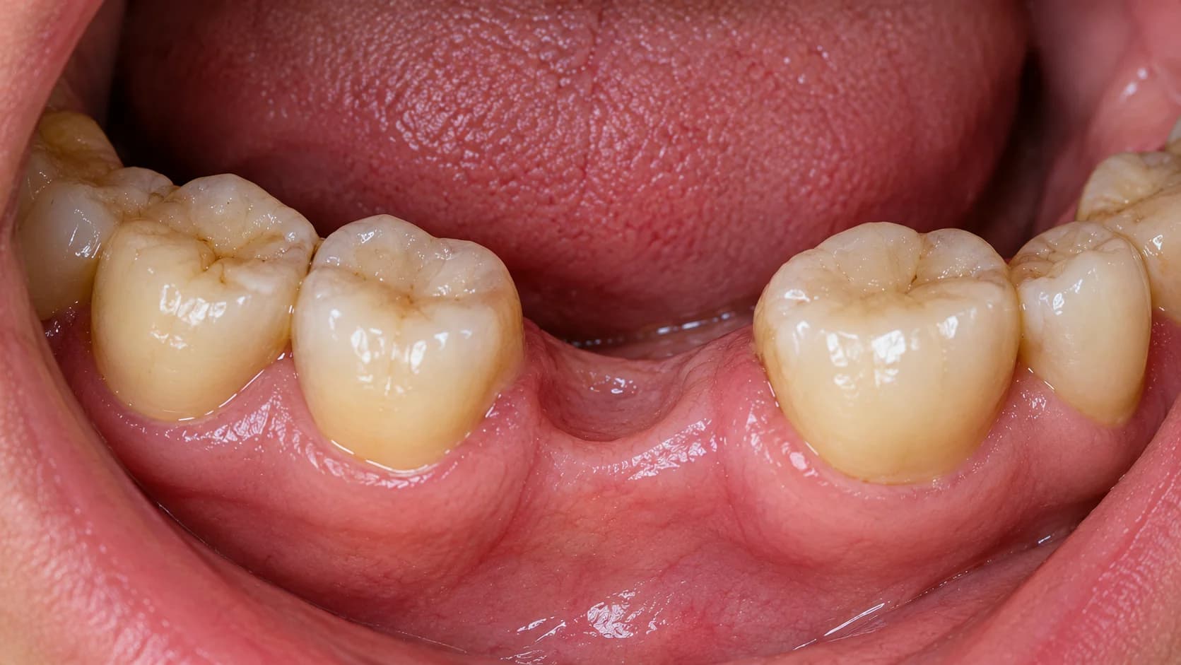 Single Molar Implant Simulation - আগে